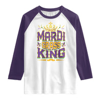 Mardi Gras King Raglan Shirt Parade Party Fat Tuesday New Orleans