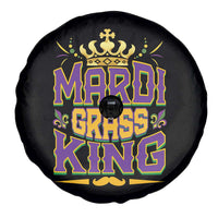 Mardi Gras King Spare Tire Cover Parade Party Fat Tuesday New Orleans