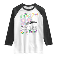 Mardi Gras Raglan Shirt Cruise Squad Matching Group Family Vacation