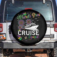 Mardi Gras Spare Tire Cover Cruise Squad Matching Group Family Vacation