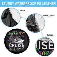Mardi Gras Spare Tire Cover Cruise Squad Matching Group Family Vacation