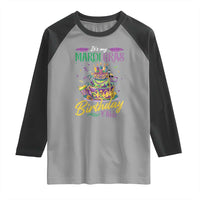 It's My Mardi Gras Birthday Y'all Funny Raglan Shirt