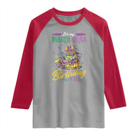 It's My Mardi Gras Birthday Y'all Funny Raglan Shirt