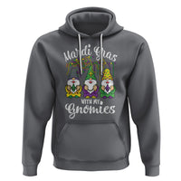 Mardi Gras With My Gnomies Funny Gnomes Squad Hoodie - Wonder Print Shop