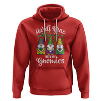 Mardi Gras With My Gnomies Funny Gnomes Squad Hoodie - Wonder Print Shop