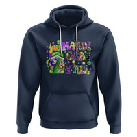 Happy Mardi Gras Y'all Cute Gnome Fat Tuesday Hoodie - Wonder Print Shop
