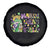 Happy Mardi Gras Y'all Cute Gnome Fat Tuesday Spare Tire Cover