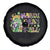 Happy Mardi Gras Y'all Cute Gnome Fat Tuesday Spare Tire Cover