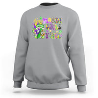 Happy Mardi Gras Y'all Cute Gnome Fat Tuesday Sweatshirt - Wonder Print Shop