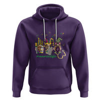Mardi Gras Hoodie Jester Gnomes Nurse RN ICU NICU ER Scrub - Wonder Print Shop
