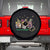 Mardi Gras Spare Tire Cover Jester Gnomes Nurse RN ICU NICU ER Scrub