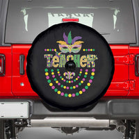 Mardi Gras Teacher Fat Tuesday New Orleans Spare Tire Cover