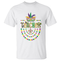 Mardi Gras Teacher Fat Tuesday New Orleans T Shirt - Wonder Print Shop