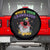 Mardi Gras Spare Tire Cover Who's Your Crawdaddy Funny Crawfish Jester Beads