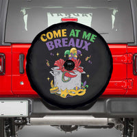 Mardi Gras Spare Tire Cover Come At Me Breaux Funny Crawfish Beads