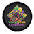 Funny Mardi Gras Spare Tire Cover Who's Your Crawdaddy Crawfish Jester Beads