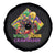 Funny Mardi Gras Spare Tire Cover Who's Your Crawdaddy Crawfish Jester Beads