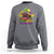 Mardi Gras Sweatshirt Who's Your Crawdaddy Funny Crawfish Jester Beads TS09