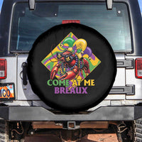Funny Mardi Gras Spare Tire Cover Come At Me Breaux Crawfish Beads