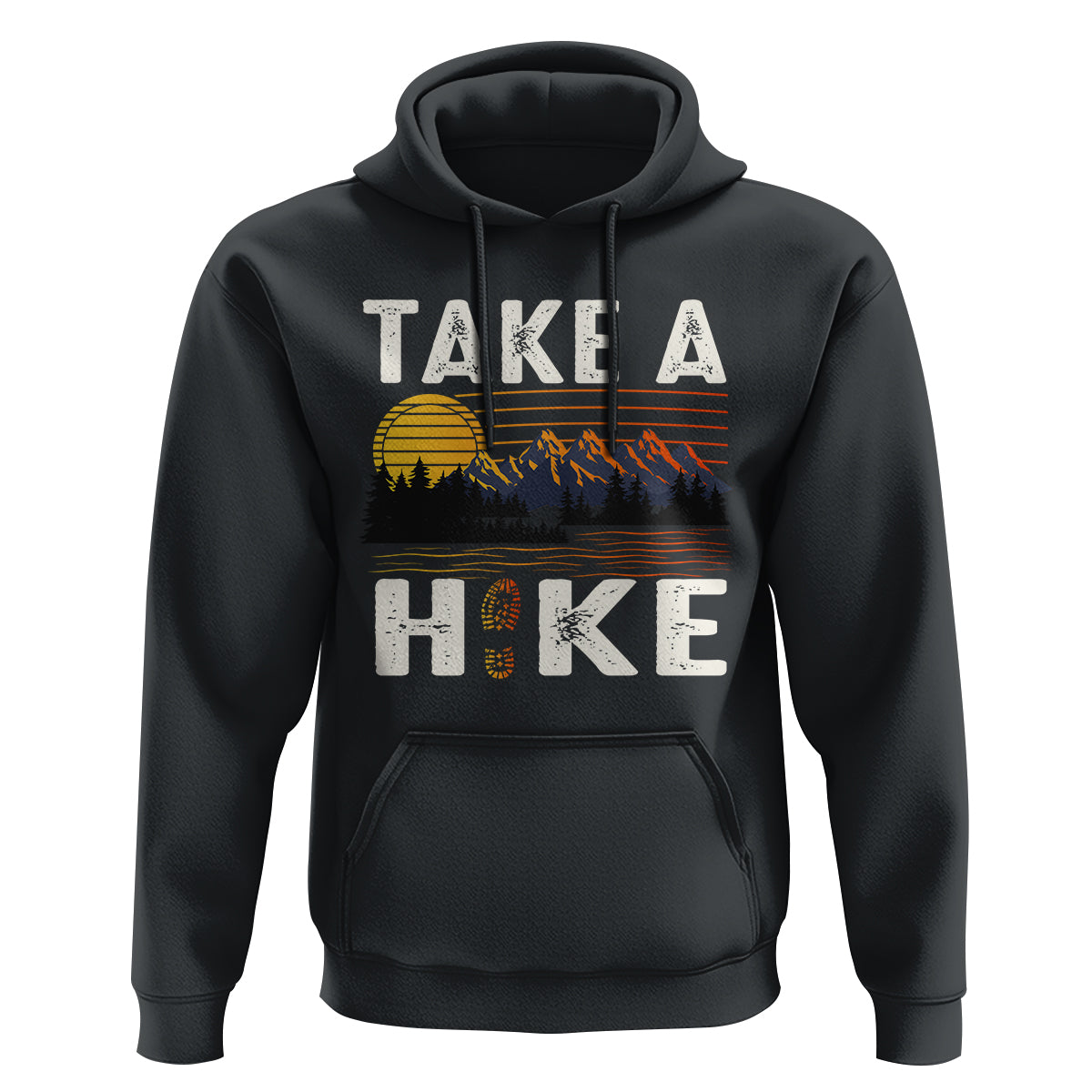 Hiking Lover Hoodie Take A Hike Outdoor Nature Camping - Wonder Print Shop