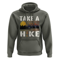 Hiking Lover Hoodie Take A Hike Outdoor Nature Camping - Wonder Print Shop