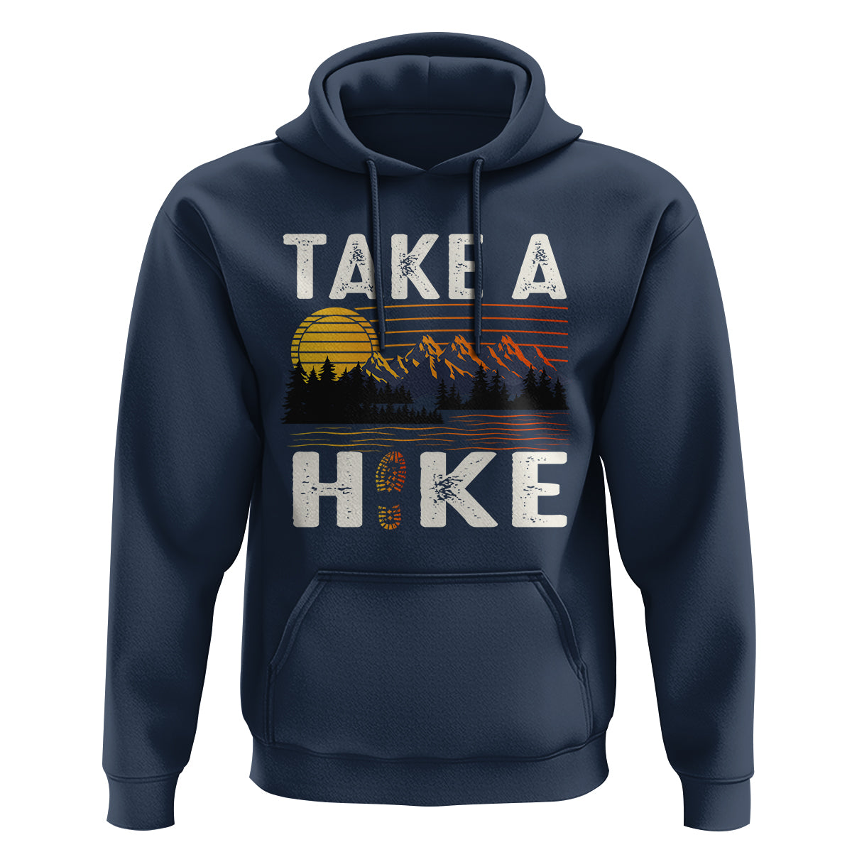 Hiking Lover Hoodie Take A Hike Outdoor Nature Camping - Wonder Print Shop