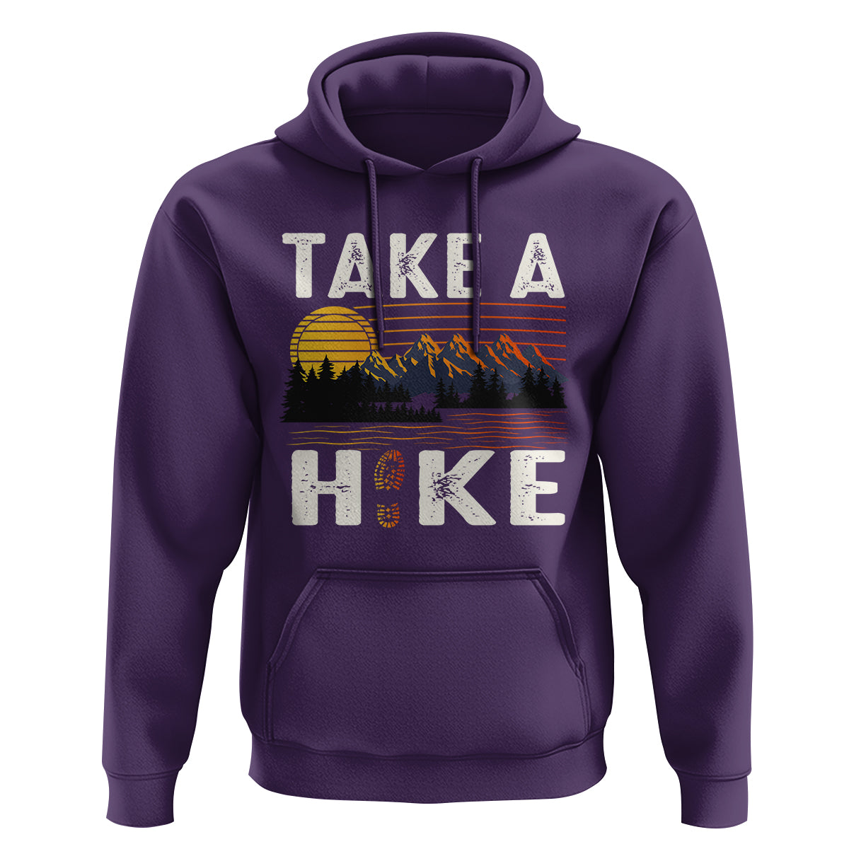 Hiking Lover Hoodie Take A Hike Outdoor Nature Camping - Wonder Print Shop