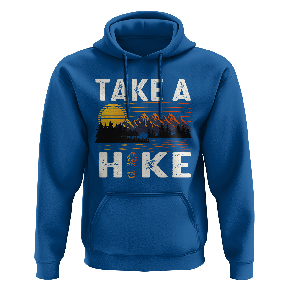 Hiking Lover Hoodie Take A Hike Outdoor Nature Camping - Wonder Print Shop