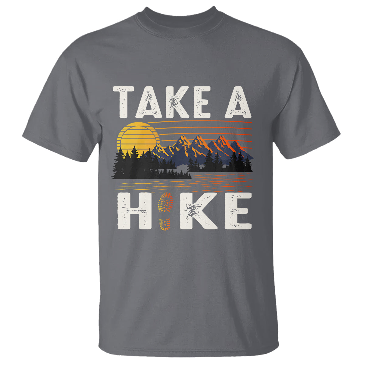 Hiking Lover T Shirt Take A Hike Outdoor Nature Camping - Wonder Print Shop