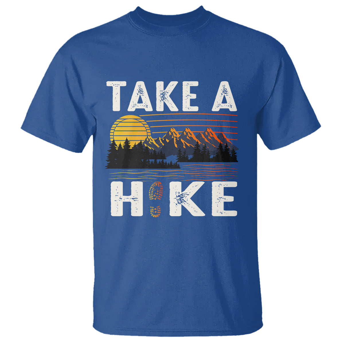 Hiking Lover T Shirt Take A Hike Outdoor Nature Camping - Wonder Print Shop