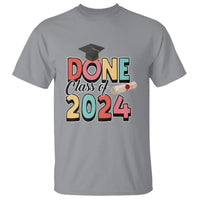 Graduation T Shirt Done Class Of 2024 - Wonder Print Shop
