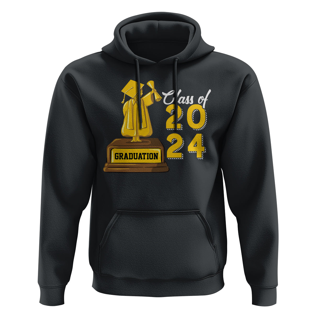 Graduation Hoodie Done Class Of 2024 Bachelors Degree - Wonder Print Shop