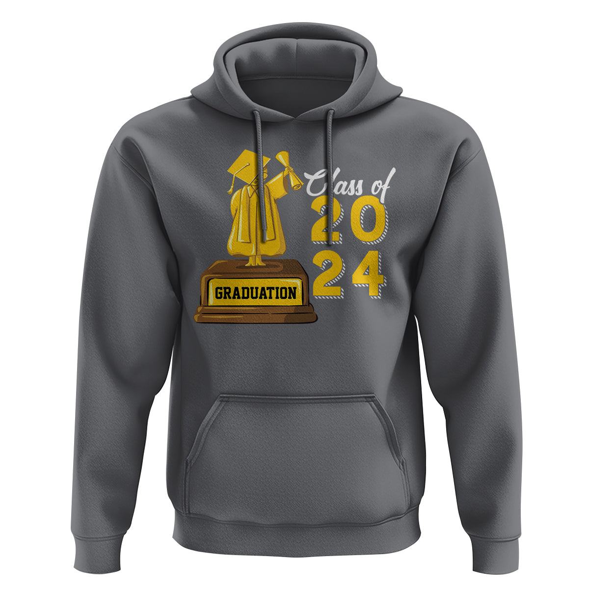 Graduation Hoodie Done Class Of 2024 Bachelors Degree - Wonder Print Shop