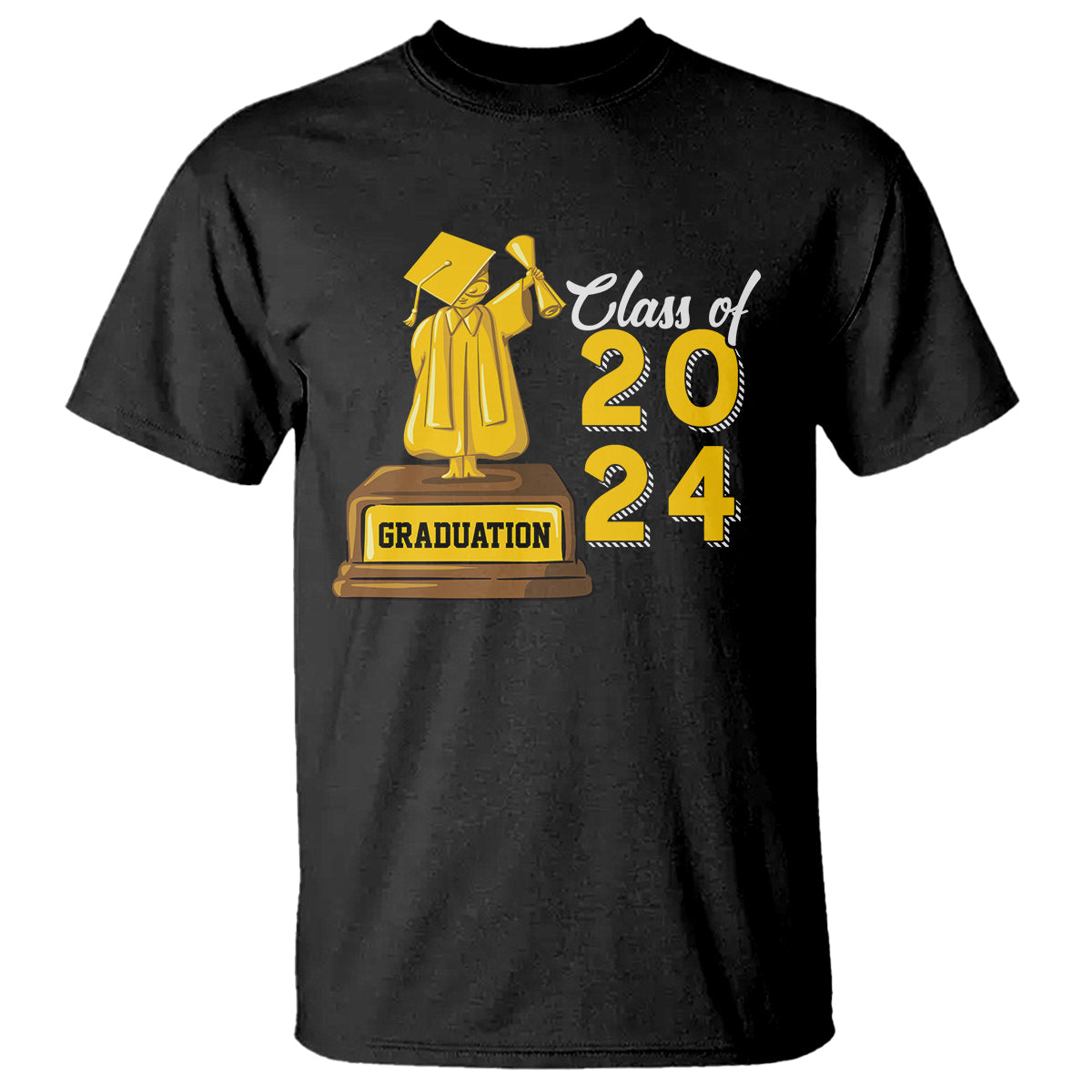 Graduation T Shirt Done Class Of 2024 Bachelors Degree - Wonder Print Shop