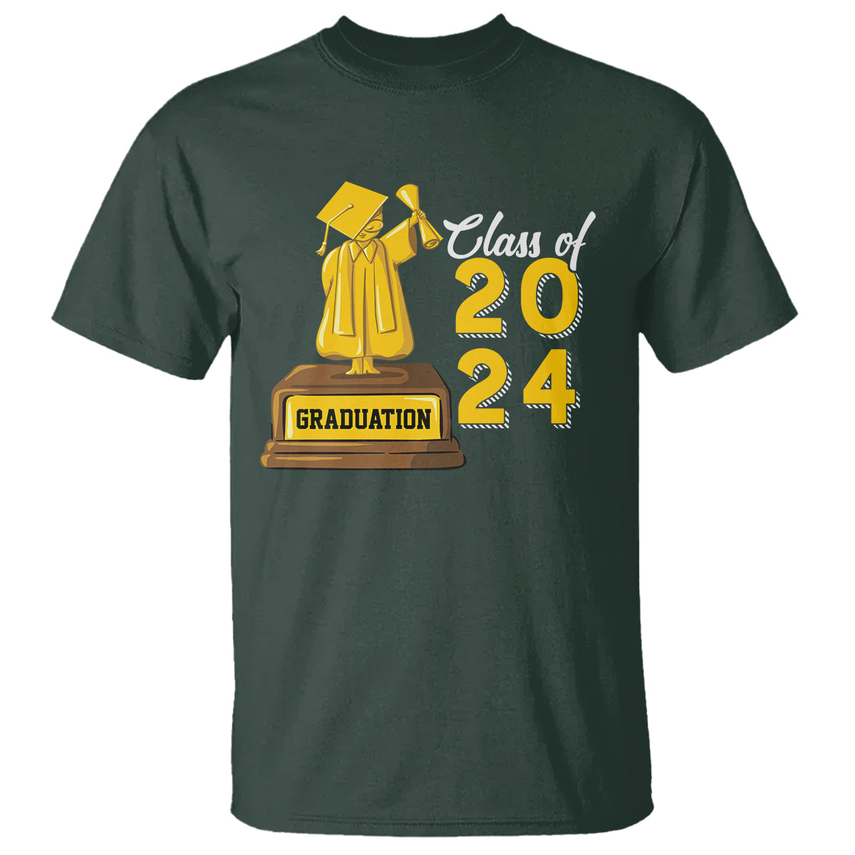 Graduation T Shirt Done Class Of 2024 Bachelors Degree - Wonder Print Shop
