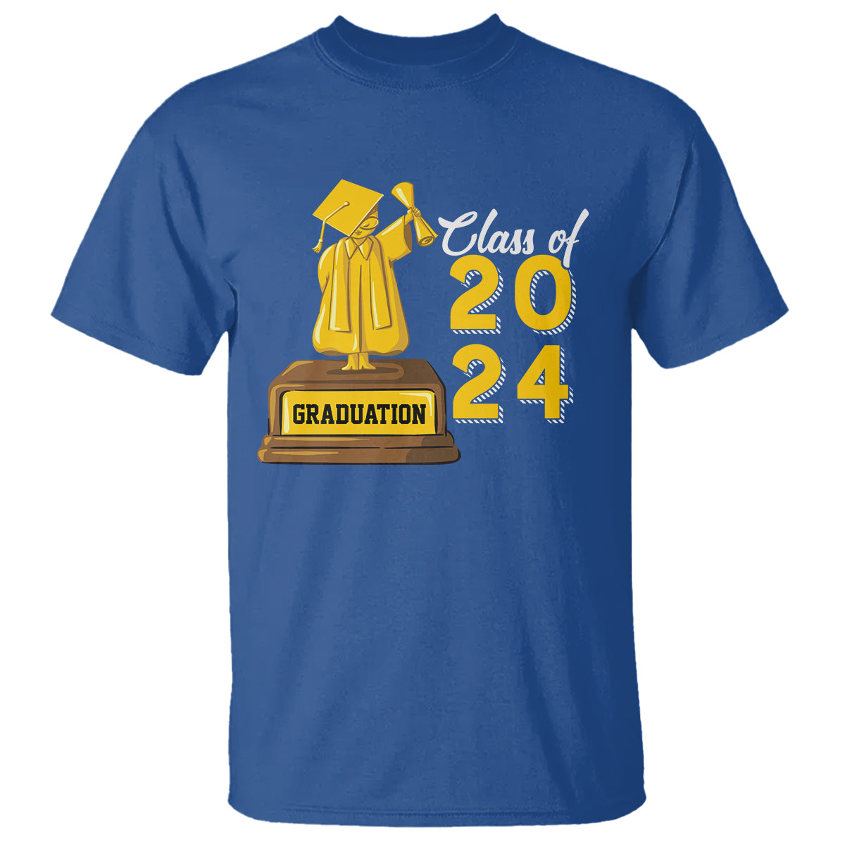 Graduation T Shirt Done Class Of 2024 Bachelors Degree - Wonder Print Shop