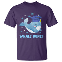 Graduation T Shirt Whale Done Congratulation Graduated Graduating - Wonder Print Shop