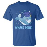 Graduation T Shirt Whale Done Congratulation Graduated Graduating - Wonder Print Shop