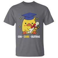 Graduation T Shirt Con-quack-ulations Congratulation Graduated Duck - Wonder Print Shop