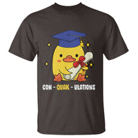 Graduation T Shirt Con-quack-ulations Congratulation Graduated Duck - Wonder Print Shop