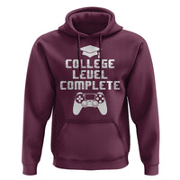 Graduation Gamer Hoodie College Level Complete Video Game Player Lover - Wonder Print Shop