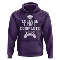 Graduation Gamer Hoodie College Level Complete Video Game Player Lover - Wonder Print Shop