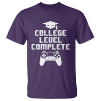Graduation Gamer T Shirt College Level Complete Video Game Player Lover - Wonder Print Shop