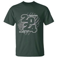 Graduation T Shirt Senior 2024 American Flag - Wonder Print Shop