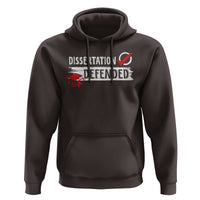 Ph.D. Graduation Hoodie Dissertation Defended PhD Graduate - Wonder Print Shop