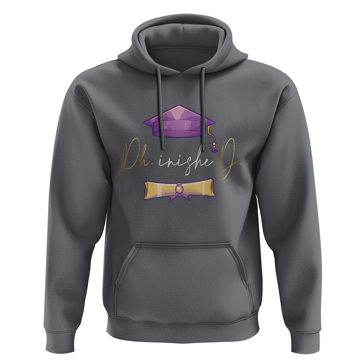 Phinished Ph.D Graduation Hoodie - Wonder Print Shop
