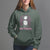 Ph.D. Graduation Hoodie Poud Black Queen With A Doctorate - Wonder Print Shop