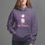 Ph.D. Graduation Hoodie Poud Black Queen With A Doctorate - Wonder Print Shop