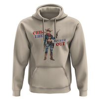 4th Of July Hoodie Chill The Fourth Out American Women - Wonder Print Shop