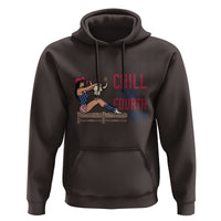 4th Of July Hoodie Chill The Fourth Out American Women - Wonder Print Shop